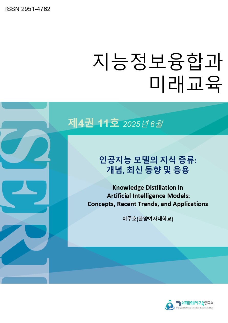 [제4권 제11호] 인공지능 모델의 지식 증류 개념, 최신 동향 및 응용